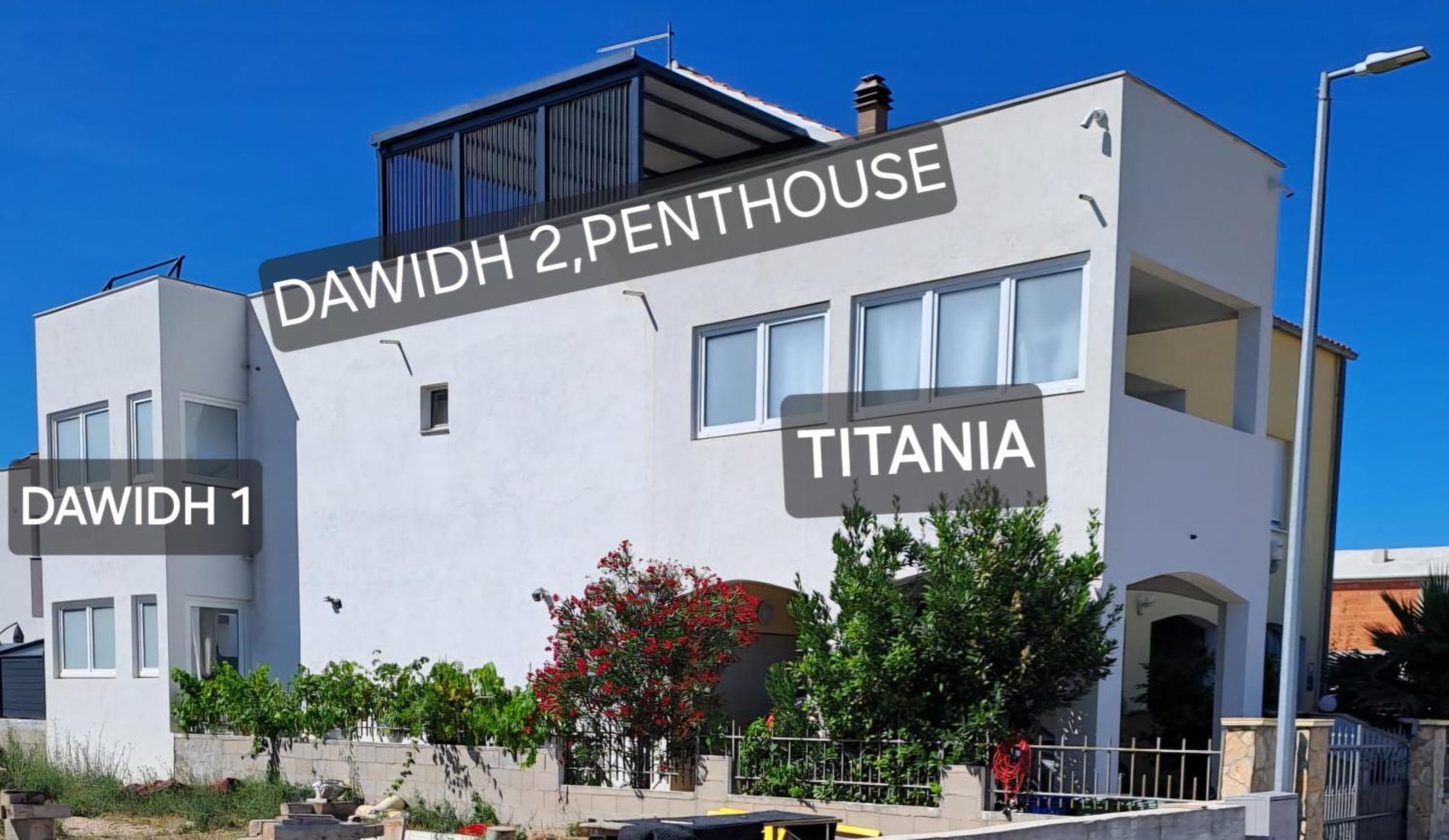 Apartman Dawidh シベニク エクステリア 写真